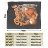 Monkey Punch Blankets Quality Comfortable  Bedding Throws Winter Plane Travel Living Room Novelty Bedspread