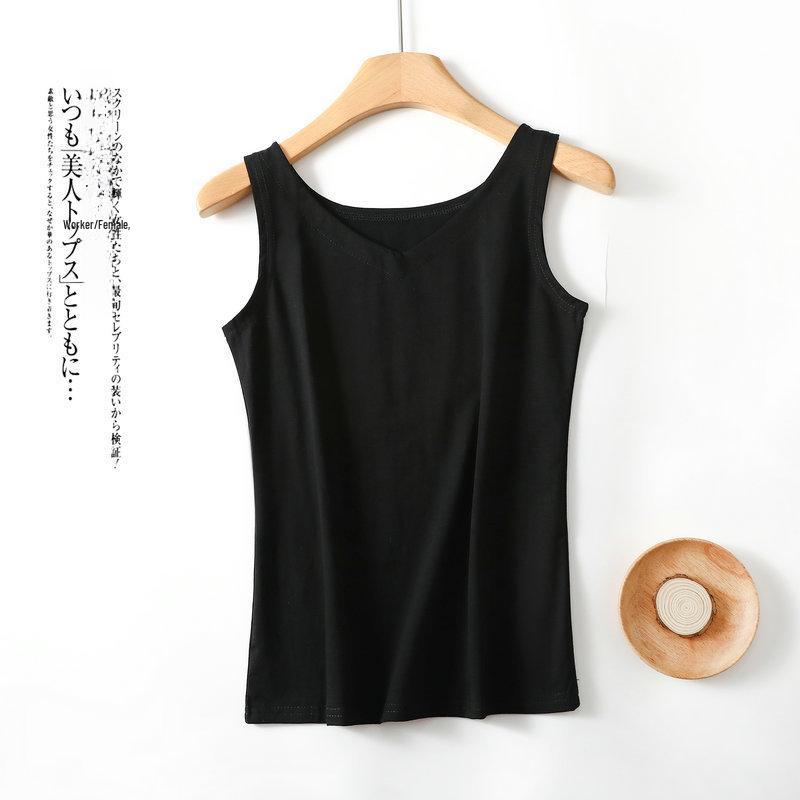 2023 Summer Women's Sleeveless Modal V-Neck Tank Top