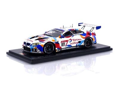 Spark Модель в масштабе BMW M6 GT3 2021 24H Tuck 1/43 Нюрбургринг #101 C. Крогнес/Ж. Мюллер/Д. Питтард/Б.