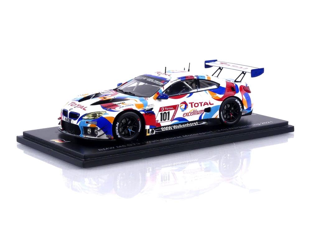 Spark National Model BMW M6 GT3 2021 24H Tuck 1/43 Nürburgring #101 C. Krognes/J. Muller/D. Pittard/B.