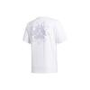 adidas originals Tri-Foil Tee Printing Round Neck Pullover Sports Short Sleeve White Men's GD3120