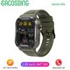 Smart Watch for Men Military Smart Watches IP68 Waterproof Smartwatch Bluetooth Call Outdoor Tactical Sports Rugged Fitness Tracker for iPhone Android