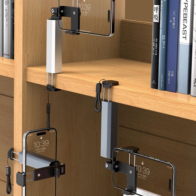 Portable Phone Holder 360° Rotation Desk Station Phone Stand For Live Aluminum Alloy High Quality