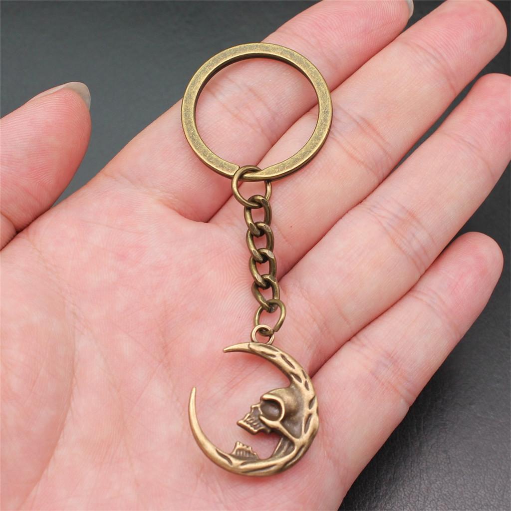 Брелок для ключей «Звезда, Луна, Пентаграмма» для мальчиков, украшения на Новый год, романтические распродажи товаров
