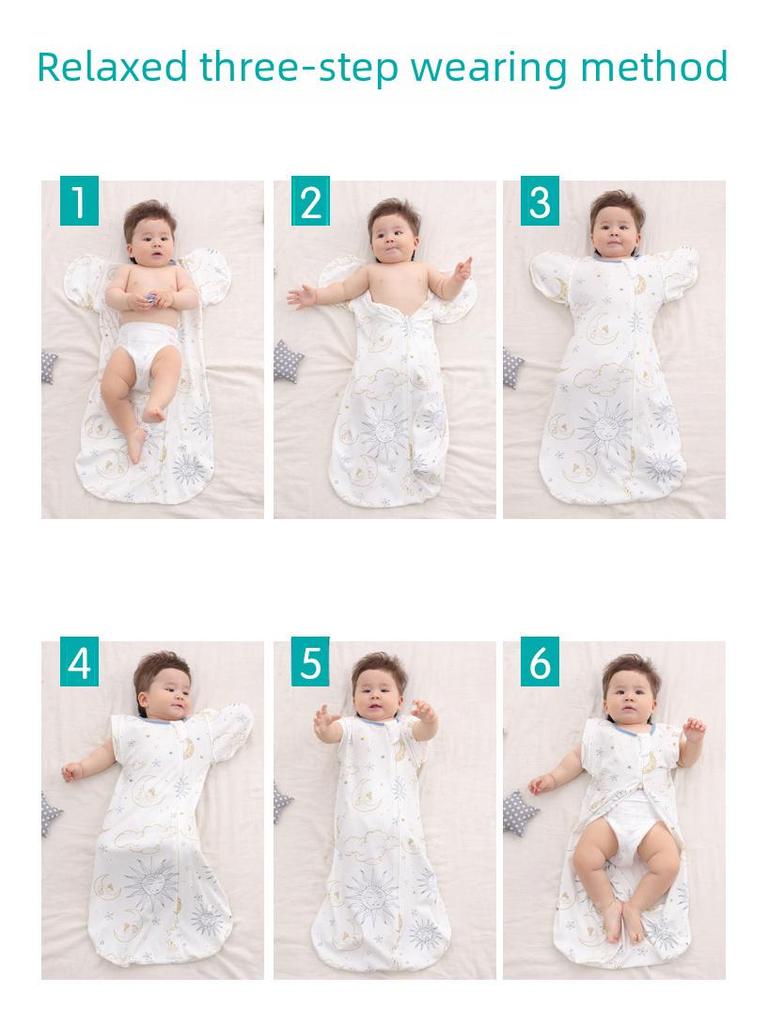 Вязаный хлопковый бионический кокон для младенцев, пеленальное одеяло, обертка