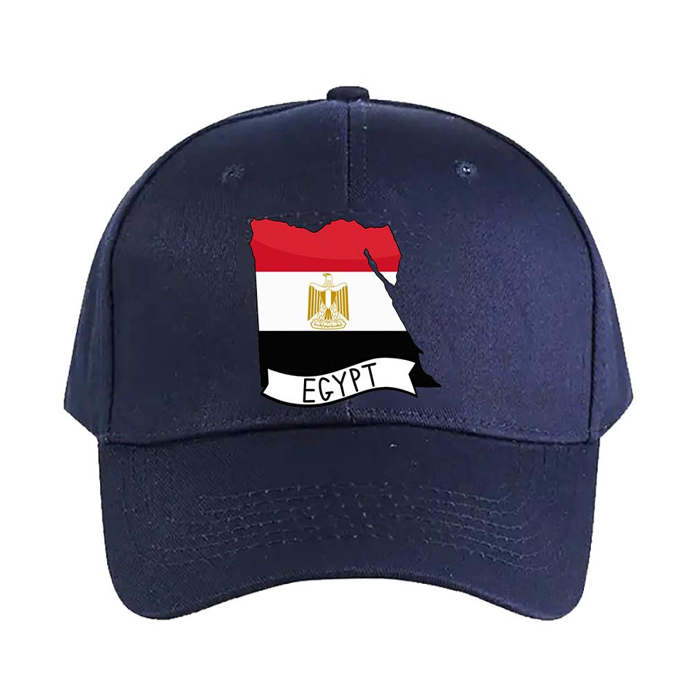 Egypt Flag Map Woman Man Baseball Cap Adult Adjustable with Curved Brim Hiking Fishing Hat trucker cap Summer Fashion