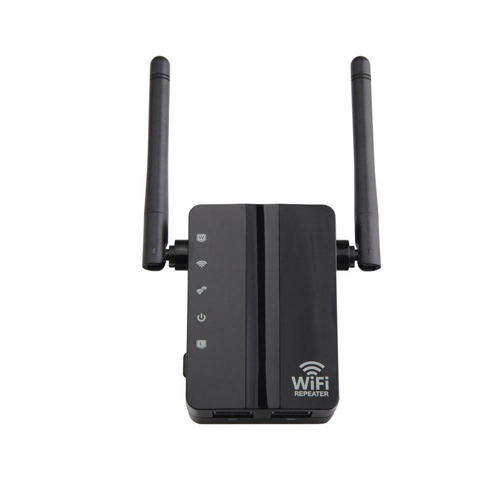 Dual Antenna 2\.4G Wifi Home Office Wifi Signal Extender Wireless Amplifier