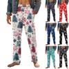 Men's Home Soft Pajama Pants Drawstring With Pockets Casual Sports Pants