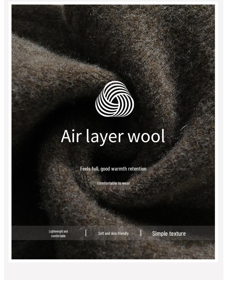 100% Wool High Waist Slimming Knit Pants: Fashionable Solid Color Elastic Skinny Pants for Women, Autumn Winter Collection