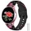 Силиконовый ремешок 20 мм 22 мм для samsung galaxy Watch 7/6/5/4/5PRO/4CLASSIC/46MM/42/40mm 44mm Браслет amazfit gts 2 3 4 Mini Bip 5