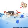 DIY Remote Control Wind Ship Model Wooden Assembling Electric Wind Powered Boat Science Experiment Kit Kids STEM Educational Toy