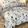 Kayou Kawaii Snoopy Dog Bedding Set Quilt Duvet Cover Living Room Soft Comforter Cover Sets Bedding Children Kids Boys Gifts