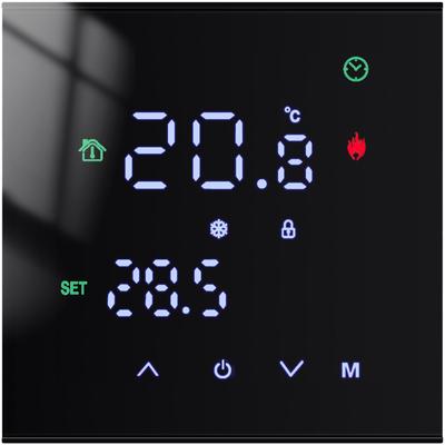 Термостат для дома, регулятор температуры подогрева пола для воды/электрического пола/газового котла в режиме «вдали от дома»