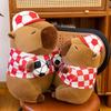 Футбольная девочка капибара плюшевая игрушка животное мягкая набивная кукла украшение детский подарок