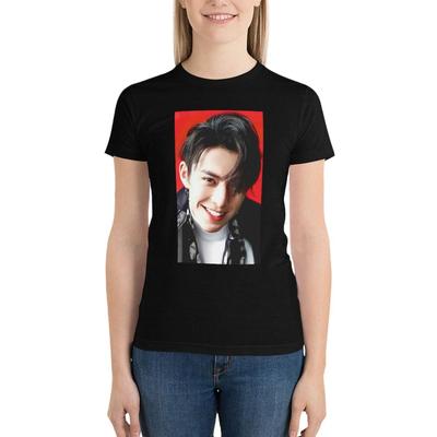 Dylan Wang - Meteor Garden Футболка Винтажная одежда Топы больших размеров Женская одежда