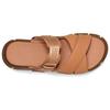 UGG Тканевая стильная женская сандалия Тостово-коричневая 1136765-TOAS