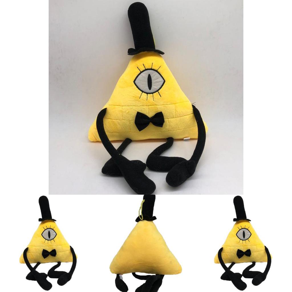 Collectible Bill Cipher Cartoon Plush Toy Doll 28cm Soft And Stuffed