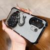 KEYSION Противоударный чехол с гальваническим покрытием для VIVO V60 5G Прозрачный Мягкий ТПУ Блестящий Инкрустированный стразами Лебедь подставка Задняя крышка для VIVO V60