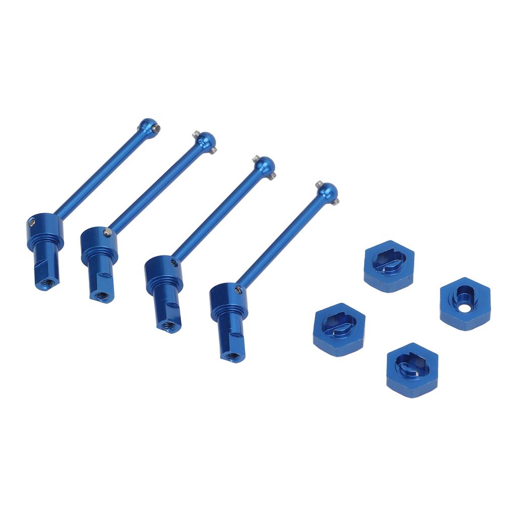 Front Rear Drive Shaft Aluminum Alloy Driveshaft CVD for Latrax Teton 1Celsius18 RC Car