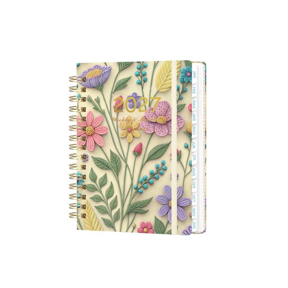 A5 Agenda Book To Do List Daily Planner Book Portable 2027 Schedule Book Gift Giving
