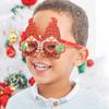 Рождественские очки, праздничные очки для вечеринок, оправа, мультяшный Санта-Клаус, снеговик, снежинка, елка, очки для лося, реквизит для фотосъемки для детей и взрослых