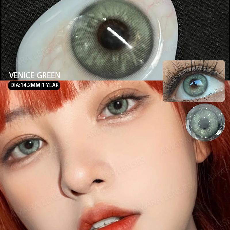 Eyeshare 2 шт./пара цветных контактных линз для глаз, цветные линзы для глаз, НОРВЕГИЯ, контактные линзы, красивая косметика для учеников, ежегодно