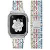 Металлический ремешок с корпусом для Apple Watch 45 мм 41 мм 44 мм 42 мм 40 мм 38 мм Алмазный браслет Ремешок для iWatch 9 8 7 6 5 4 3 SE Чехол
