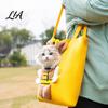 Washable Pet Travel Carrier Cat Purse with Head Hole, Breathable Canvas Tote, Cute Soft for Bee Dinosaur Bunny Shoulder Bag Puppies Cats Small