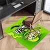 1pc Feid1 Print Area Rug - Soft, Washable Non-Slip Indoor Mat for Office Chairs, Living Room, Home Office Decorative Rug
