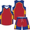 Digital printing basketball jersey set men's and women's game sports jersey training camp team full body printing personalized jersey customization