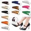 Lazy Shoelace Locking High Heels U-shaped Pearl Anti-skid Straps Ankle Tie Band Bundle Shoelace
