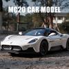 1/32 Maserati MC20 Cabrio Alloy Sports Car Model Diecast Metal Simulation Toy Model Collection Sound and Light Kids Toys Gift