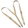 Suspenders with Genuine Tanned Tochigi Pants 25mm Made In Japan [Voodoo Cats] Men's Clips, Leather, Cowhide, Leather, Leather, Leather, Suspenders,