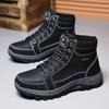 Мужские треккинговые ботинки с высоким верхом, толстой нескользящей подошвой и защитой от проколов, походные ботинки для кемпинга, удобные, устойчивые, уличные кроссовки для хайкинга, мужские