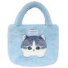 Mofusand Shark Cat Plush Tote Bag With Cute Cartoon Animal Design For Teens And Collectors