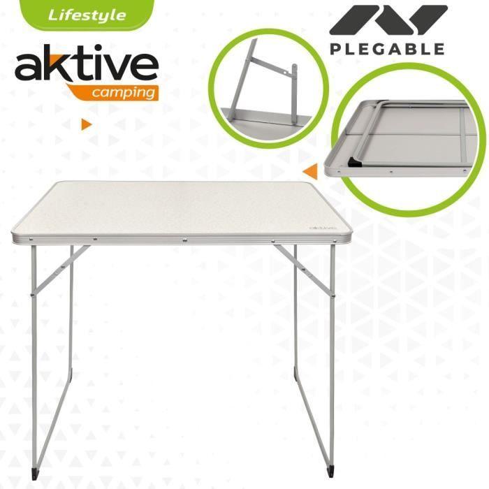 Table de camping pliante Aktive