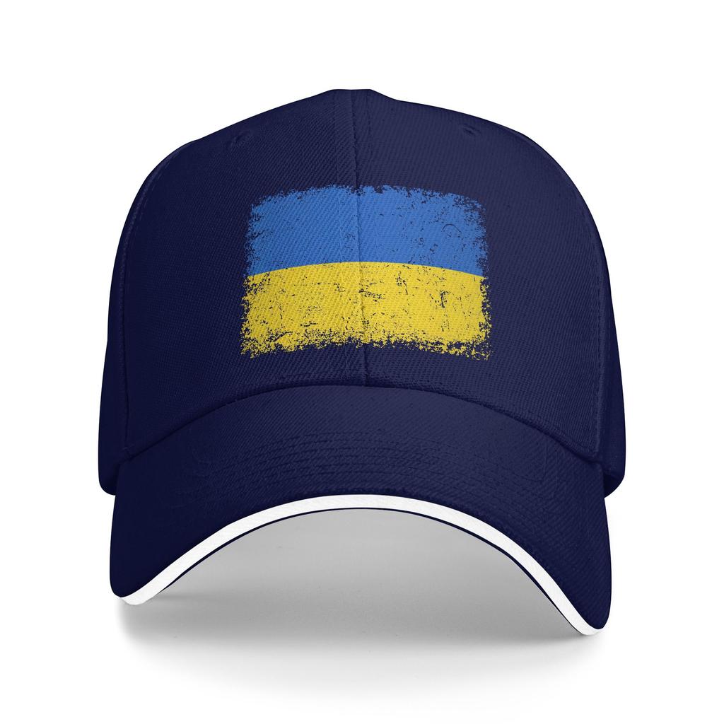 Винтажная Украина Украинский Флаг Гордость Ретро Стиль Бейсболка Классическая Тракерская Шляпа Летняя Женская Мужская Теннис Скейт Бейсболки