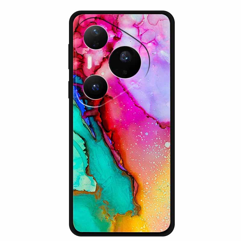Чехол для Huawei Pura 80 Pro+ Мягкая силиконовая задняя крышка для Huawei Pura 80 Pro Pura80 Pro Plus Защитный чехол для телефона Животный бампер
