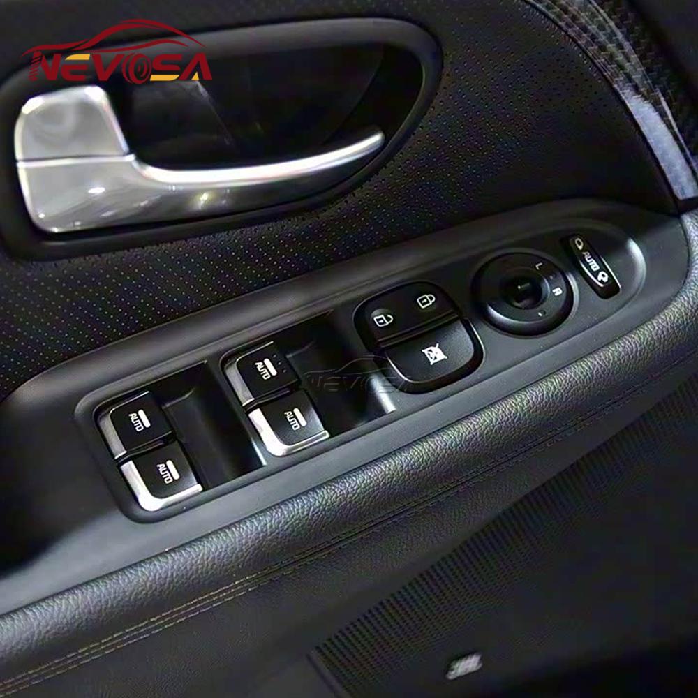 Front left Driver Auto For Kia Carens 2013 2014 2015 2016 Master Electric Window Switch Control Button 93570A4010 93570A4310