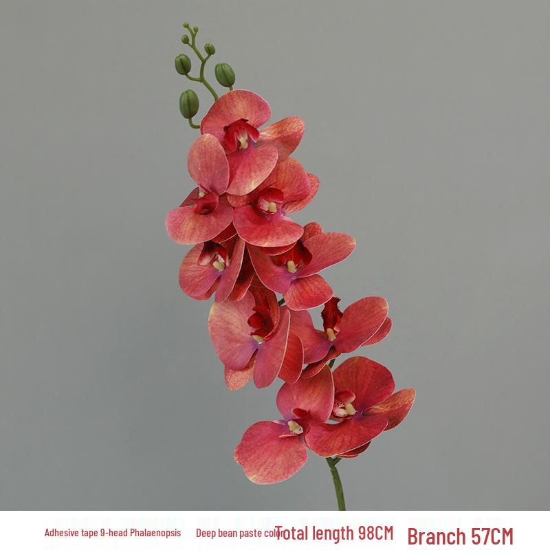 Роскошный реалистичный искусственный цветок фаленопсиса для свадеб и домашнего декора