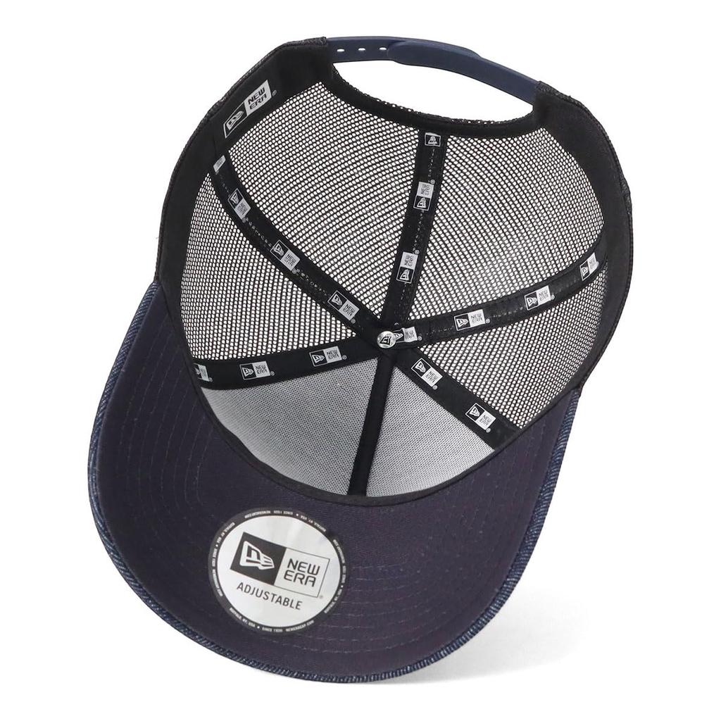 Кепка Сетчатая Кепка 9FORTY AFrame Trucker 14744925 NER37C3079 Темно-синий 9FORTYAFRAME Каркасная Кепка с Логотипом Snapback 9Forty Унисекс Летняя Защита от Солнца Уход от УФ-лучей Прохладная