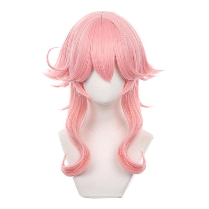 50 см Genshin Impact Dori, парик для косплея, предварительно стилизованные, термостойкие синтетические волосы, имитирующая кожу головы Sumeru Dori, парики для косплея