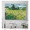Posters and Prints Wall Picture for Living Room Harvest At La Crau by Van Gogh Landscape Oil Painting Reproductions On Canvas