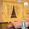 LED Curtain 3M X 300 with 10 Remote 8 Lighting Timer Easy To Waterproof and Indoor and Outdoor Fairy Stylish LED Curtain Curtain New and Street Decor
