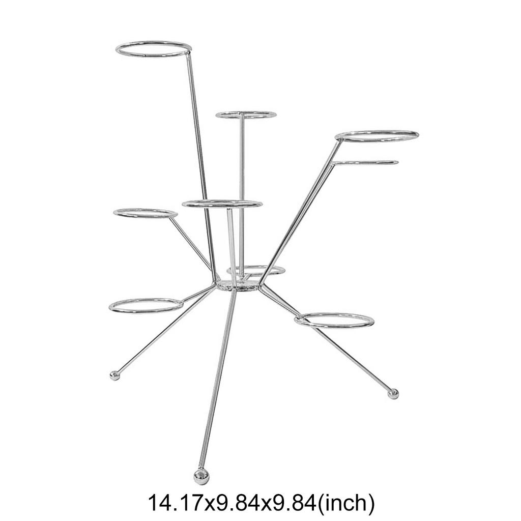 Exploding Fruit Bowl Creative Metal Fruits Stand Art 360° Floating Fruit Display For Kitchen Festival Party Desk Ornaments Decor