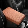 Car Armrest Pad Cover Auto Center Console Box Pu Leather Cushion Mat Universal