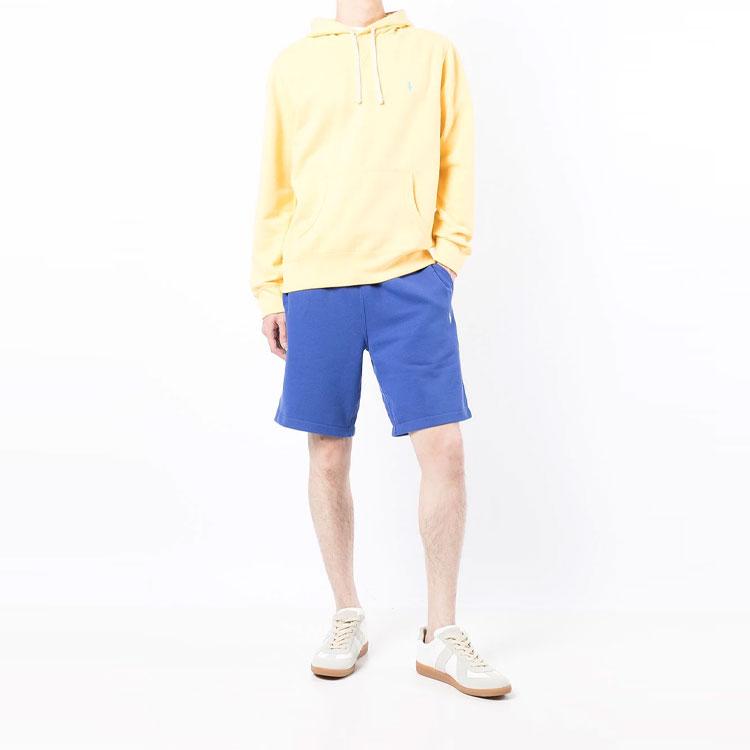 Polo Ralph Lauren Ss23 Логотип Вышитый Завязка Толстовка Мужские толстовки Желтый 710766778-049