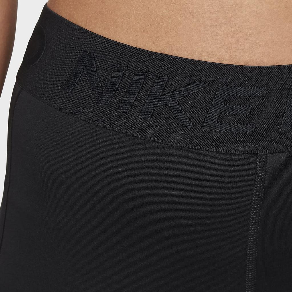 Nike Therma-Fit Pro Удобные, приятные для кожи леггинсы средней посадки Детские леггинсы Черные, белые HF4674-010