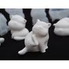 1Pcs 3D Cat Soap Clay Lovely Pig Silicone Candle Molds DIY Pet Cat Mould Craft Small and Cute Suitable for Ornaments