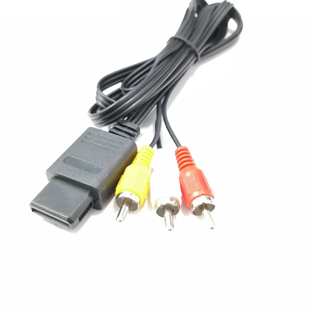 Эффективная передача сигнала с надежным 1,8-метровым RCA AV-кабелем для N64